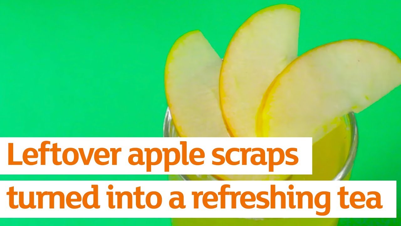 Leftover apple scraps turned into a refreshing tea | Waste Less Save More | Sainsbury's
