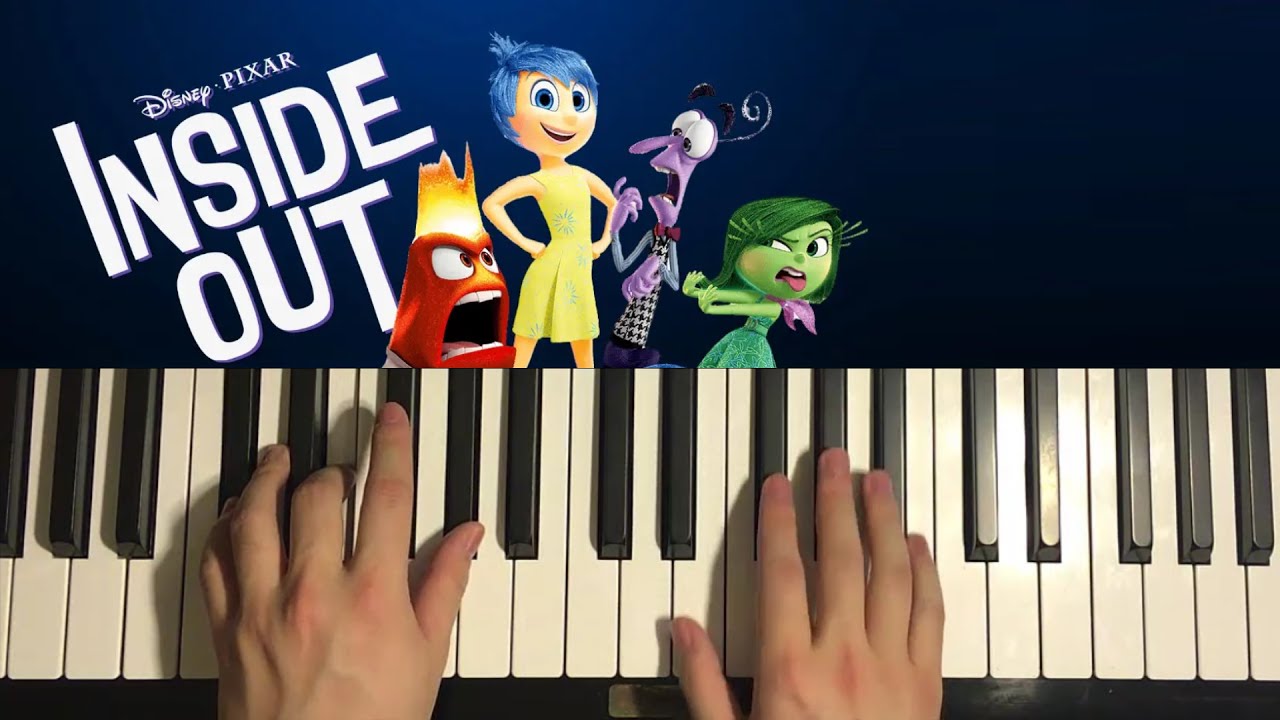 How To Play - Inside Out - Main Theme (Piano Tutorial Lesson)