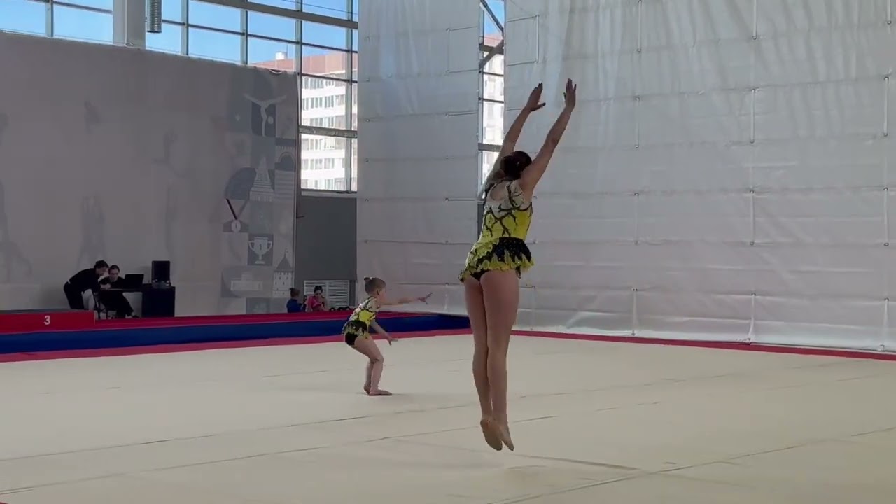 ЖП  3 спортивный разряд, Гриднева Нина - Тимошенко Мария, КРОО ФСА, Темповое упражнение