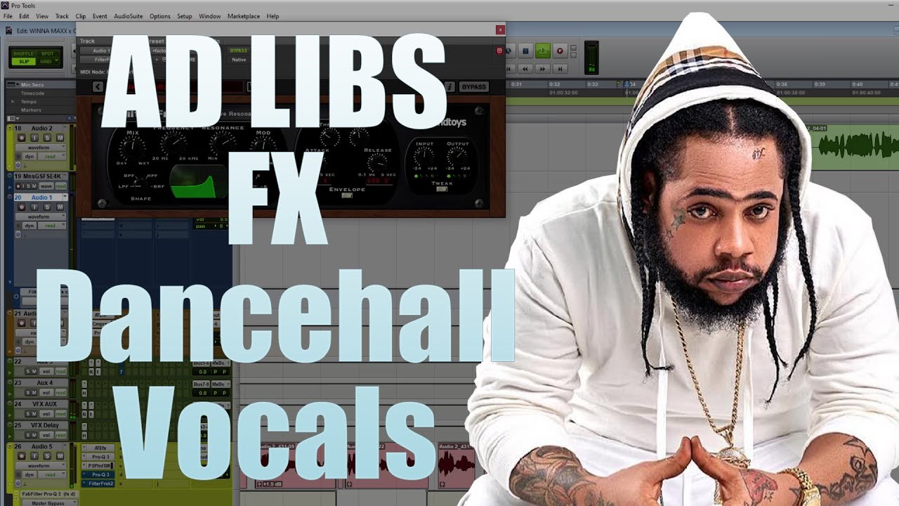 How to mix AD LIBS Dancehall Effects Like a PRO