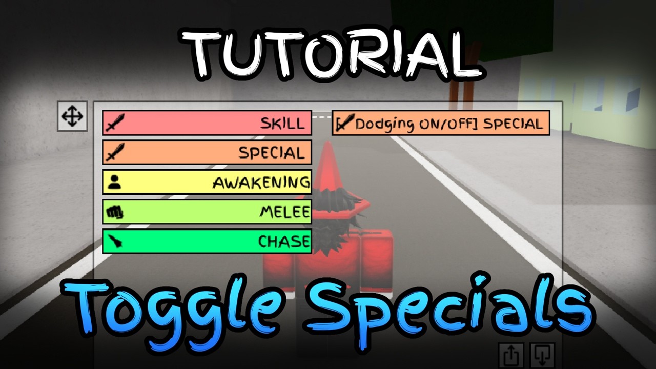 Togglable Specials | JJS Skill Builder Tutorial