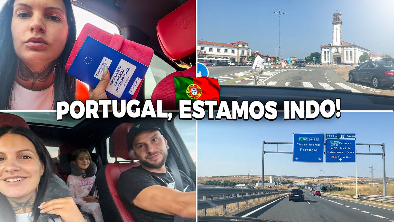 DEPOIS DE TANTO ESPERAR: CHEGOU O DIA DA VIAGEM PRA PORTUGAL!
