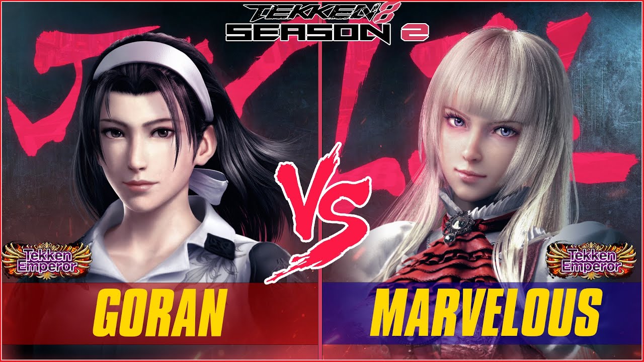 TEKKEN 8 SEASON 2 💥GORAN (JUN) VS MARVELOUS (LILI)💥 | TEKKEN 8 RANKED MATCHES