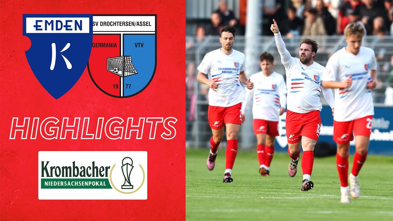 5:0! Drochtersen/Assel mit Kantersieg | Kickers Emden vs. SV Drochtersen/Assel | Highlights