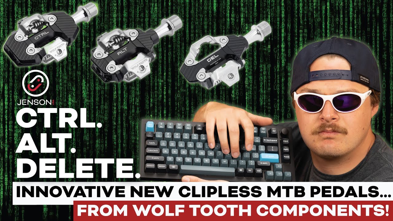 Не просто очередная педаль SPD | Контактные педали для горного велосипеда Wolf Tooth CTRL ALT DEL!
