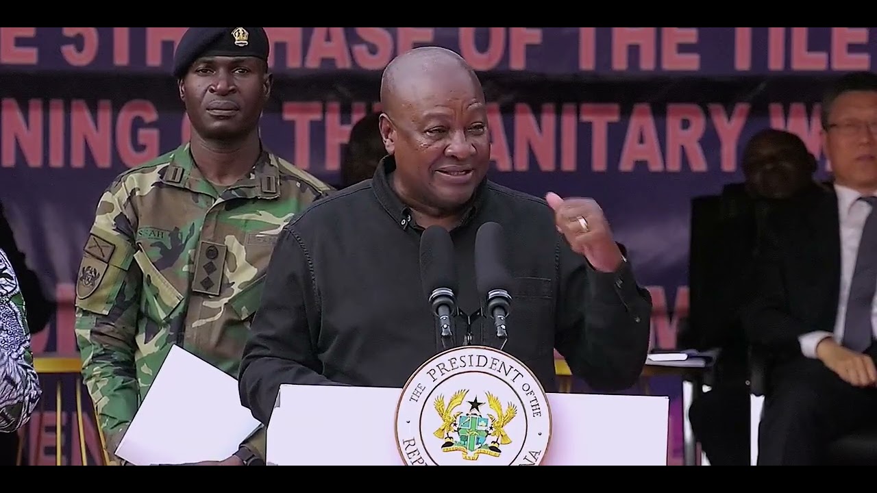 How Mahama performs sod-cutting for the construction of a New Float Glass Manufacturing Line…