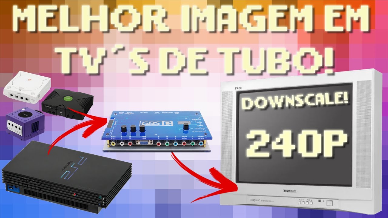 GBS CONTROL E PS2 COMBINAÇÃO PARA MELHORAR A IMAGEM DOS JOGOS EM TV´S DE TUBO VEJA COMO CONFIGURAR!
