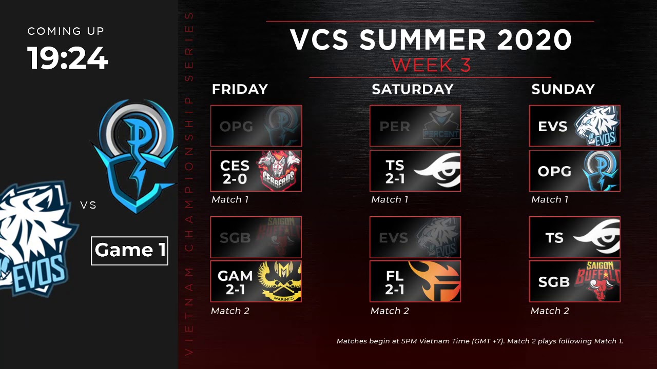 Week 3 - Day 3 | EVS vs. OPG (Bo3) | VCS Summer 2020 (Unofficial English Cast) | 05.07.2020