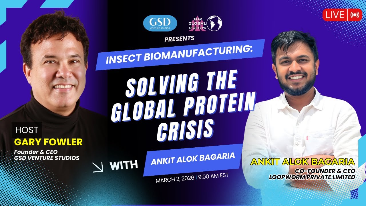 Insect Biomanufacturing: Solving the Global Protein Crisis