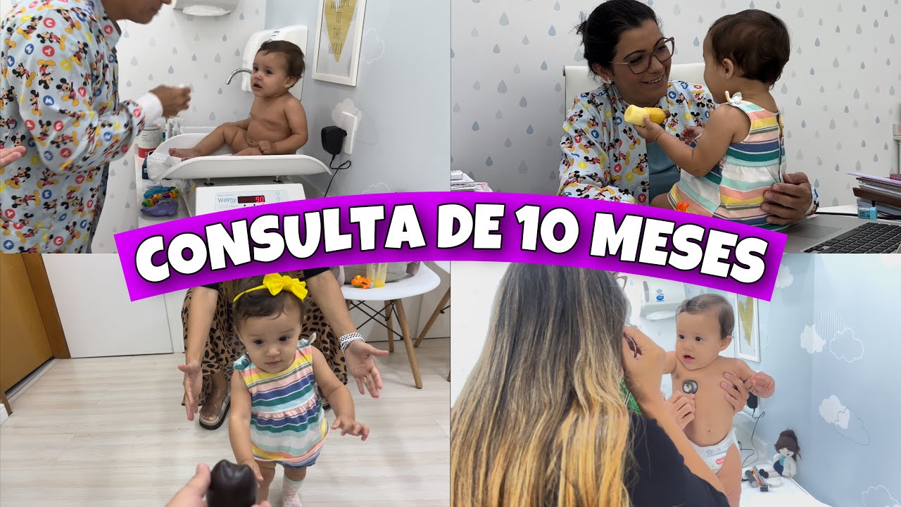 CONSULTA NA PEDIATRA: ELA EMAGRECEU, ESTÁ NASCENDO DENTE 🥺