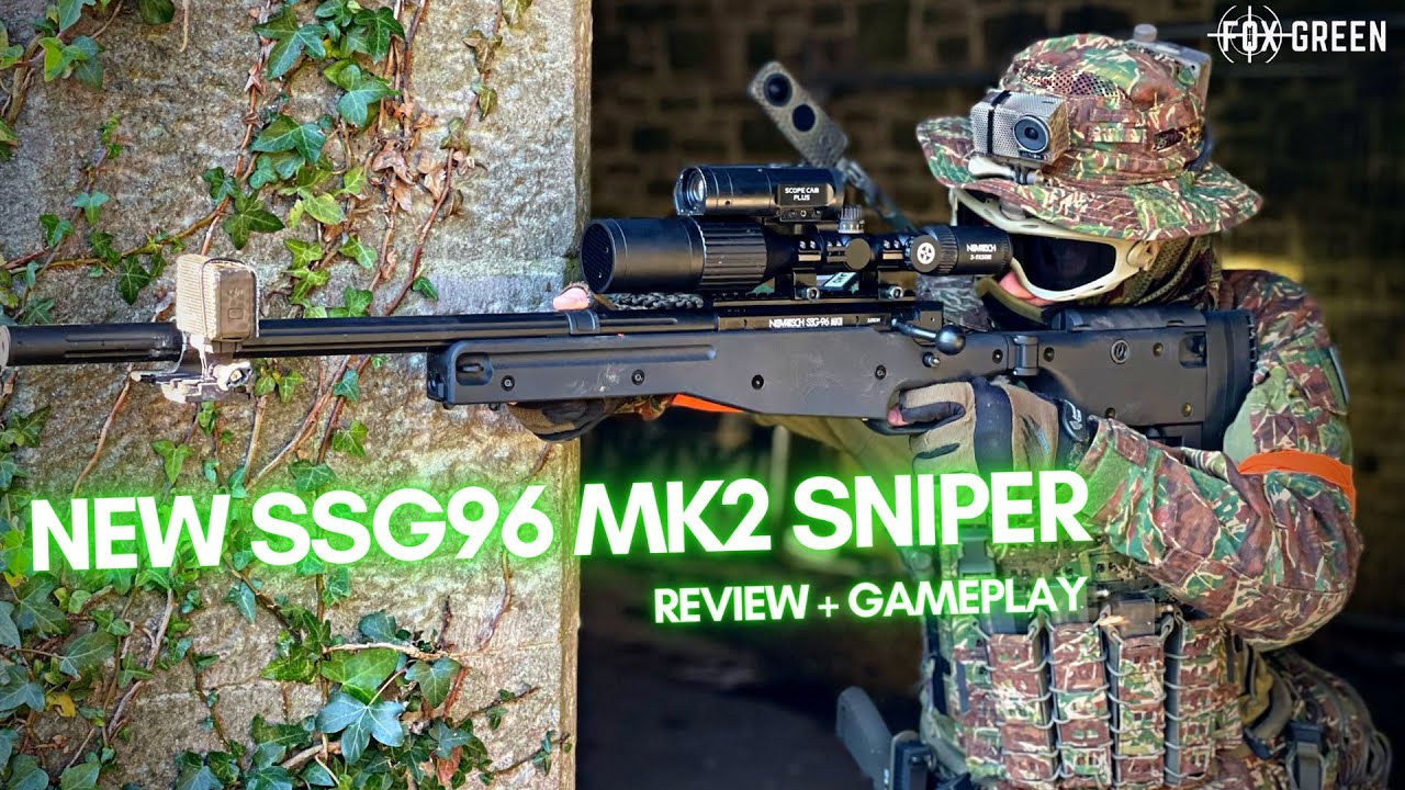 Снайперская винтовка Novristch SSG96 MKII Airsoft (обзор + игровой процесс)