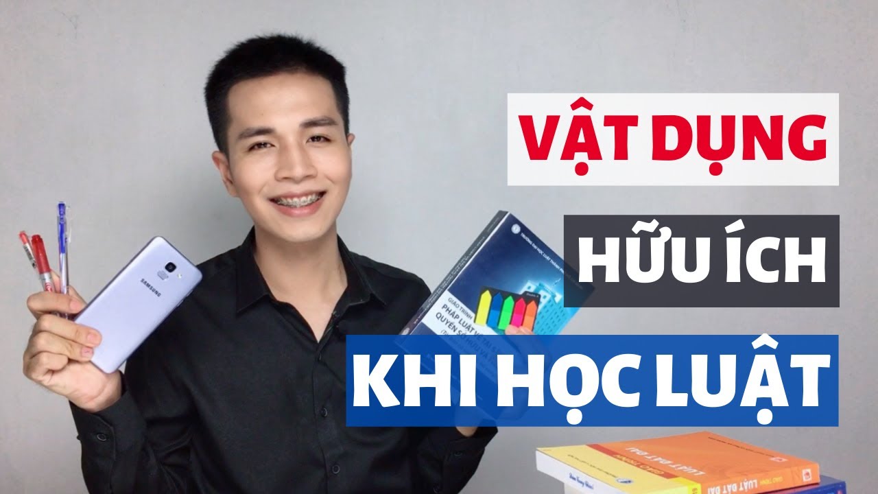 Để học tốt Ngành Luật thì không thể thiếu các vật dụng hữu ích này | Chuyện đi học của Út Nhi