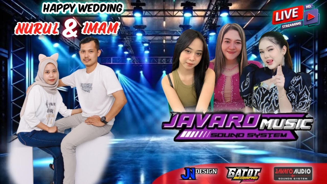 LIVE STREAMING // JAVARO MUSIC // DALAM RANGKA PERNIKAHAN // BIBIIT IMAM.M & SITI NURUL.K