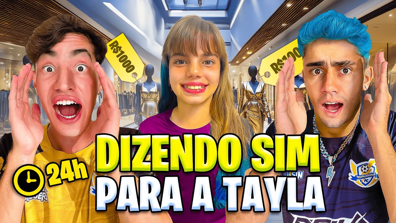 PASSAMOS 24 HORAS DIZENDO SIM PRA TAYLA *deu ruim?!