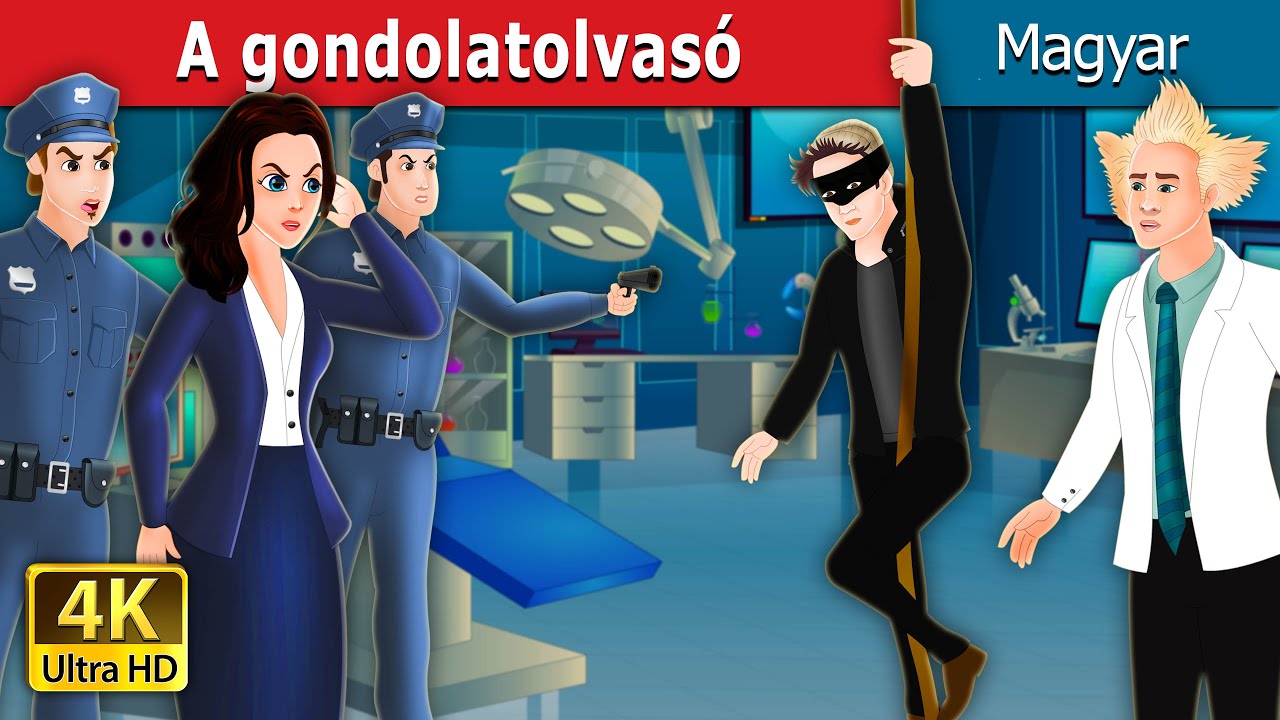 A gondolatolvas&oacute; | The Mind Reader Story in Hungarian | Esti mese | Hungarian Fairy Tales