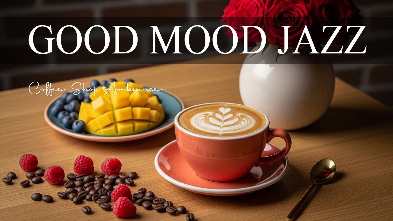 Good Mood Jazz 🎶 Coffee Shop Ambience - Positive Jazz Cafe Music for Start the Day