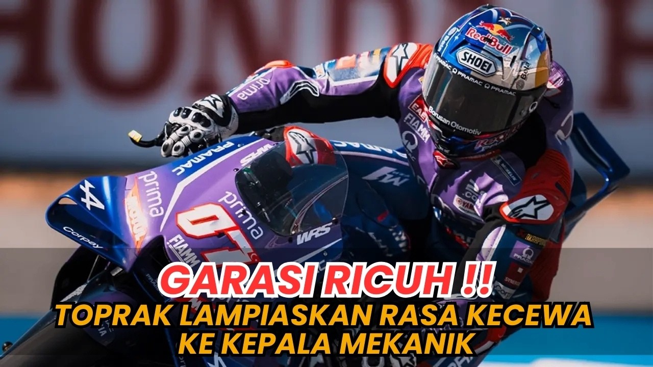 GILA!! TOPRAK NGAMUK DI GARASI YAMAHA KARENA REM BERMASALAH DI MOTOGP 2026 THAILAND