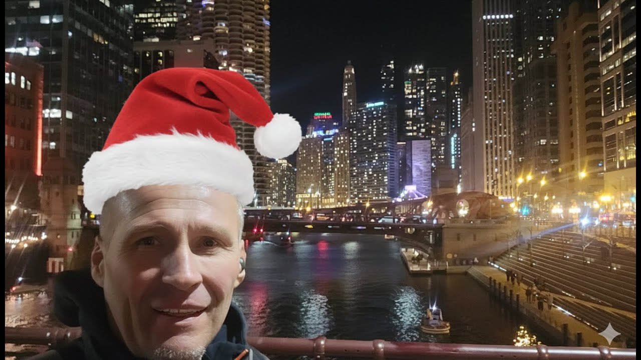 Parada si  artificii de exceptie la Chicago.Sarbatori de Iarna minunate!