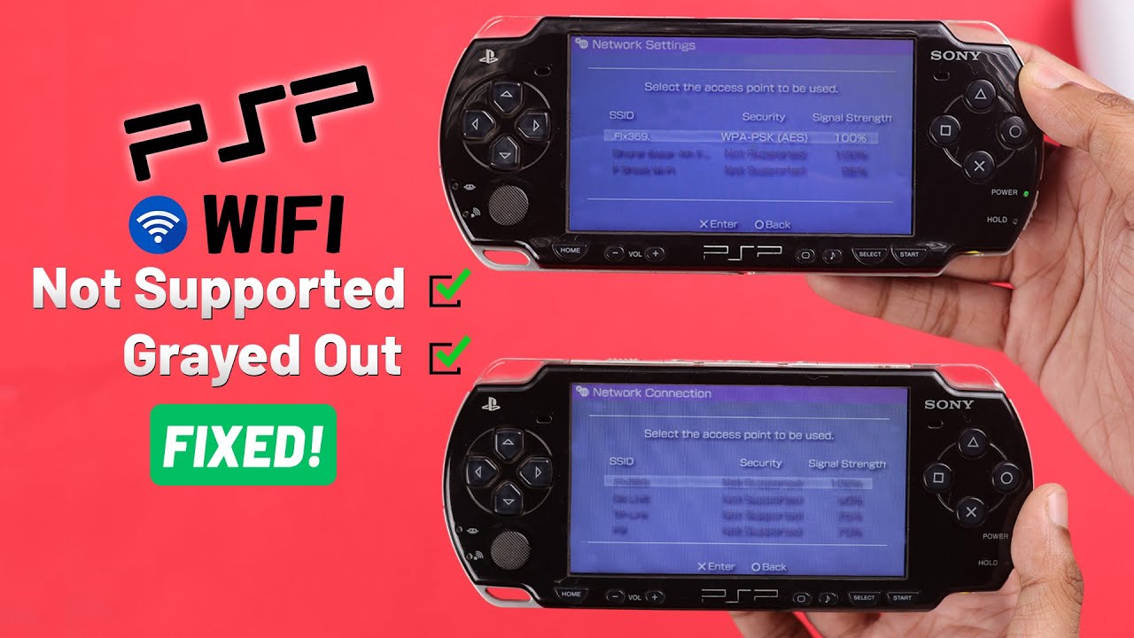 WiFi Not Supported on PSP? - How to Connect Internet Properly on Sony PSP!