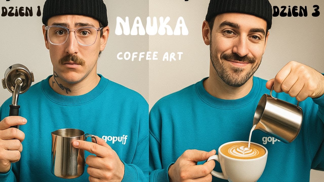 od ZERA do BARISTY dzień 3 coffee art