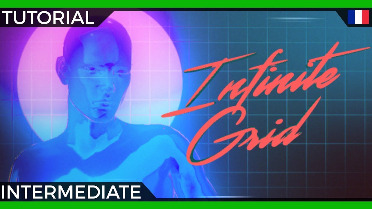 Tuto After Effects Motion Design | Créer une ambiance rétro futuriste - Synthwave