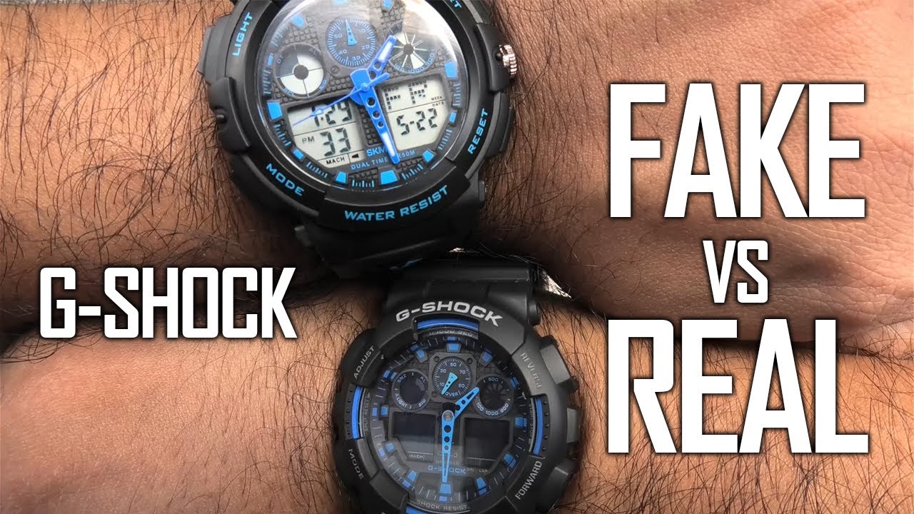 Casio G-Shock Fake vs Genuine Watch Comparison- I Prefer the Fake!