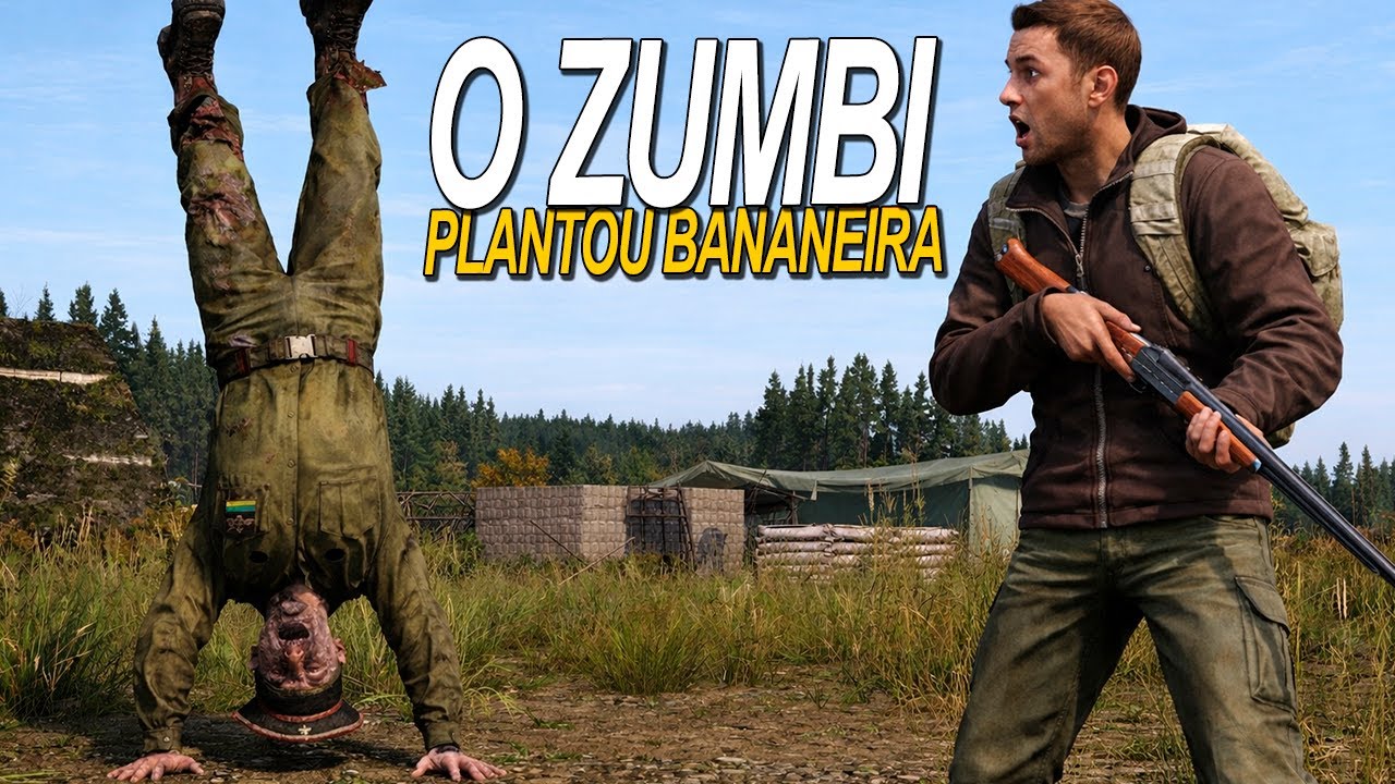EU NÃO ACREDITEI… O ZUMBI PLANTOU BANANEIRA | DAYZ