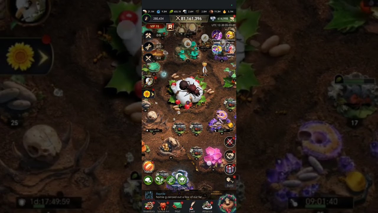 New Amp System & PVE Formation The Ants Underground 