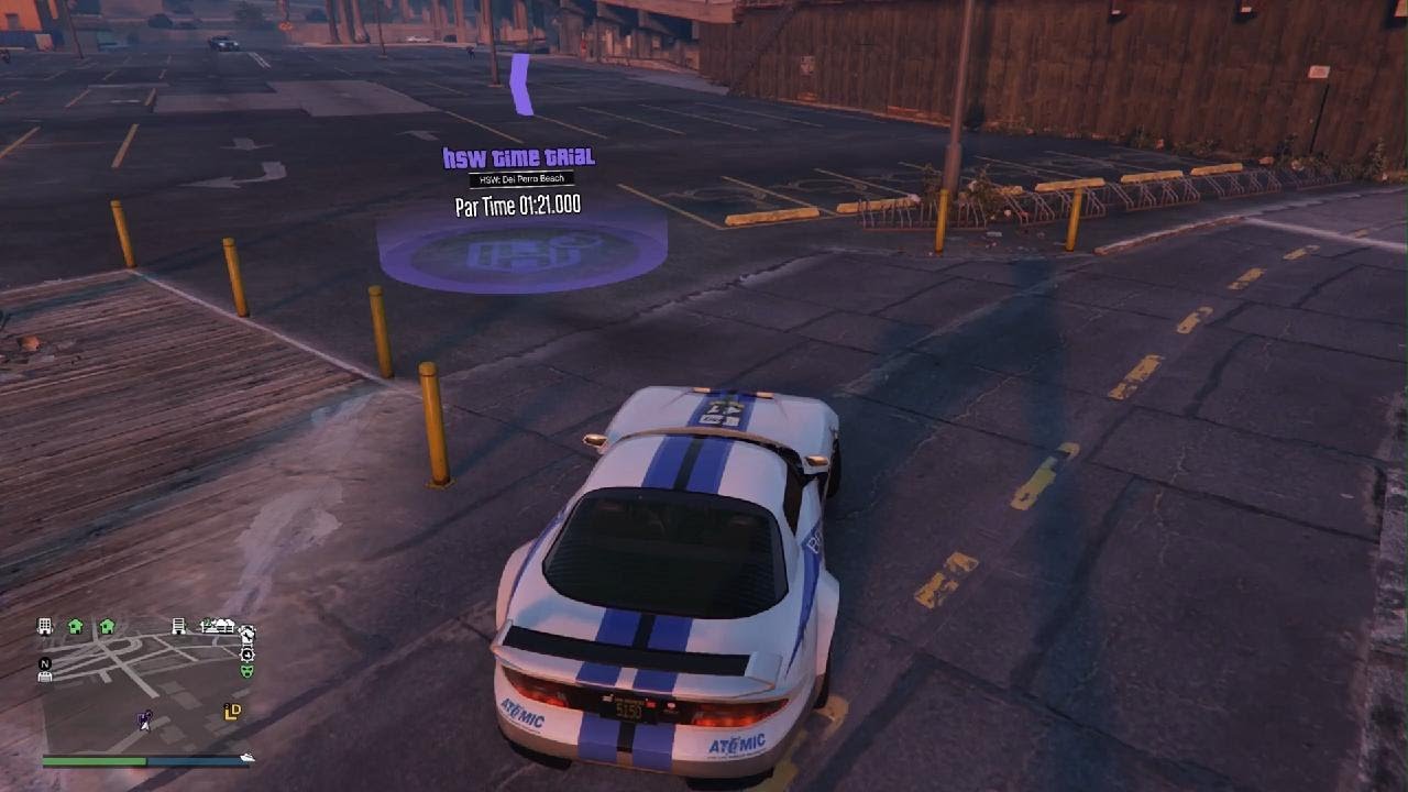 GTA Online HSW Time Trial - Del Perro Beach #BansheeHSW