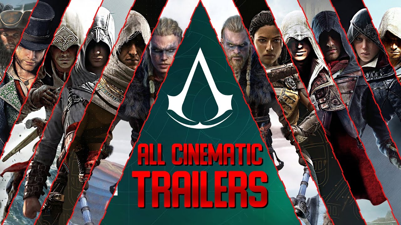 Assassin's Creed - All Cinematic/CGI Trailers