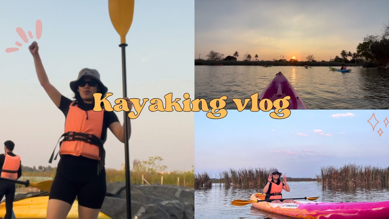 Kayaking day in Bangalore // first time experience 