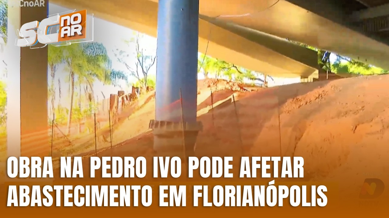 Obra da Casan impacta abastecimento em bairros de Florianópolis
