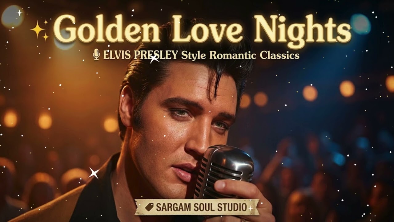 Golden Love Nights &ndash; Elvis Presley Style Romantic Melodie| Sargam Soul Studio