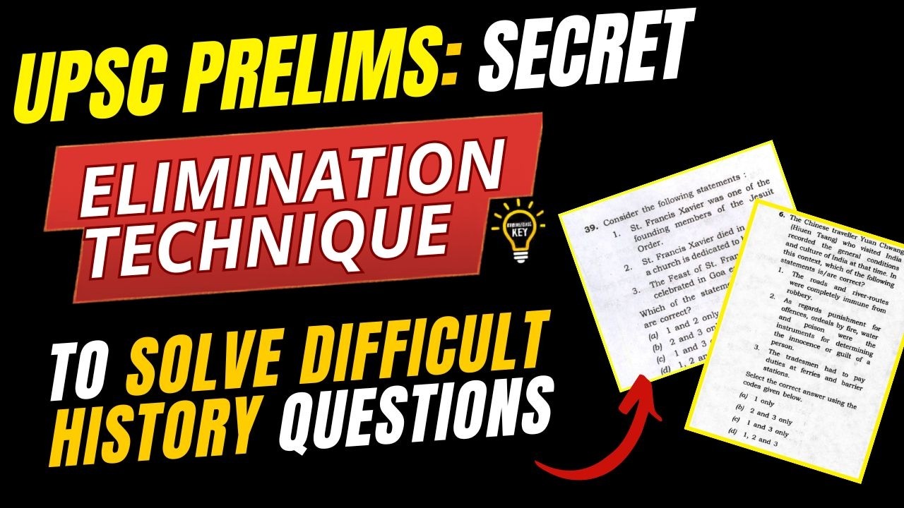 Secret Elimination Tricks for History 🔥 | UPSC Prelims Hack #iasprelims2026