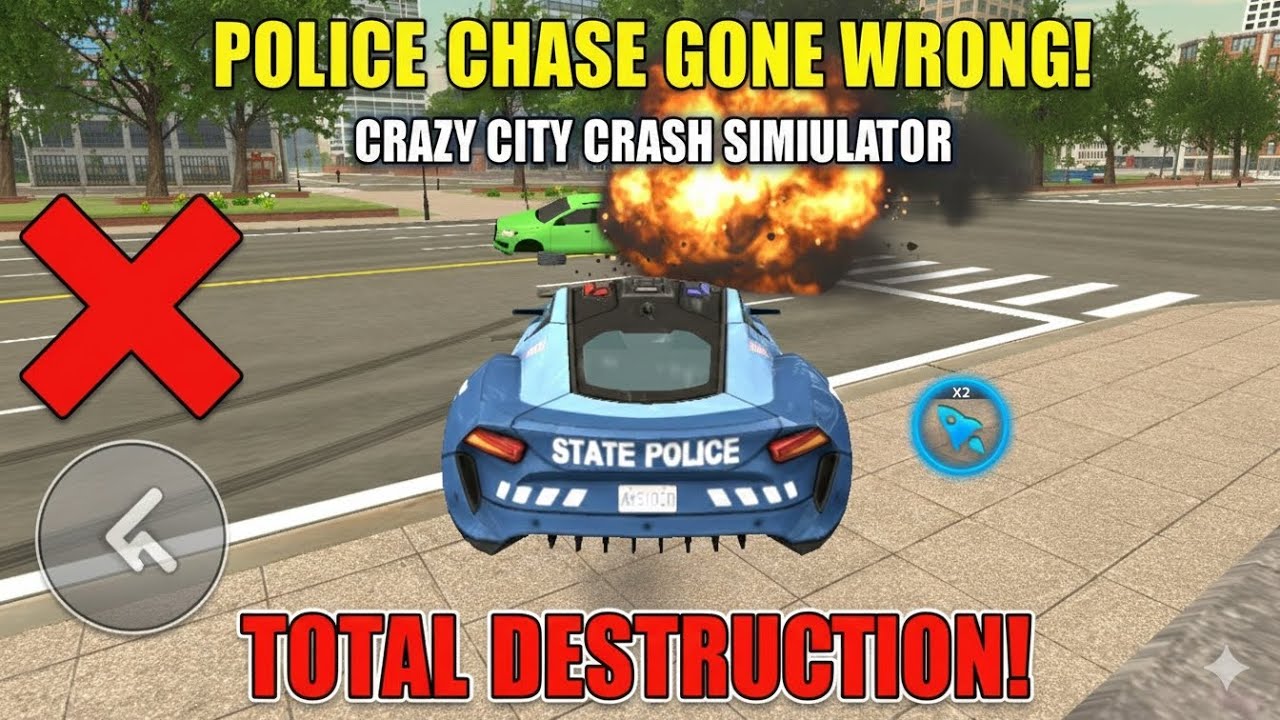 Police Car Driving Gameplay | Catch the Criminals | Fast Police Car Chase | Android Simulator Game