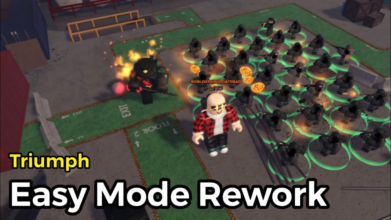 I Triumphed The Easy Mode Rework | Roblox TDX | Ranger Only