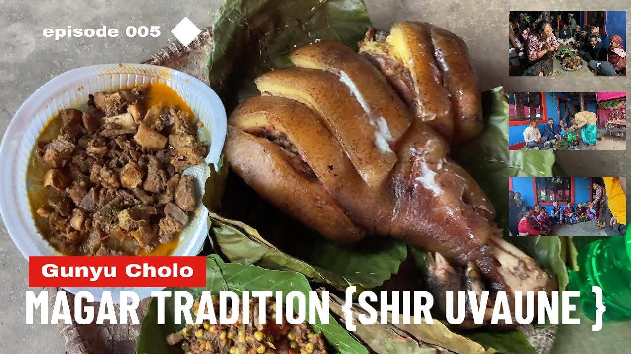 Nishma's Gunyu Cholo | माईती र मामाहरुको शिर उभाउदै  | Magar Tradition | ep.05