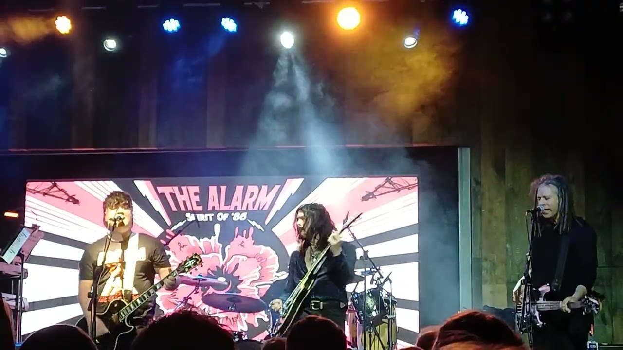 Evan Peters and the Alarm.  Knocking on heavens door.  THE GATHERING CARDIFF 2026