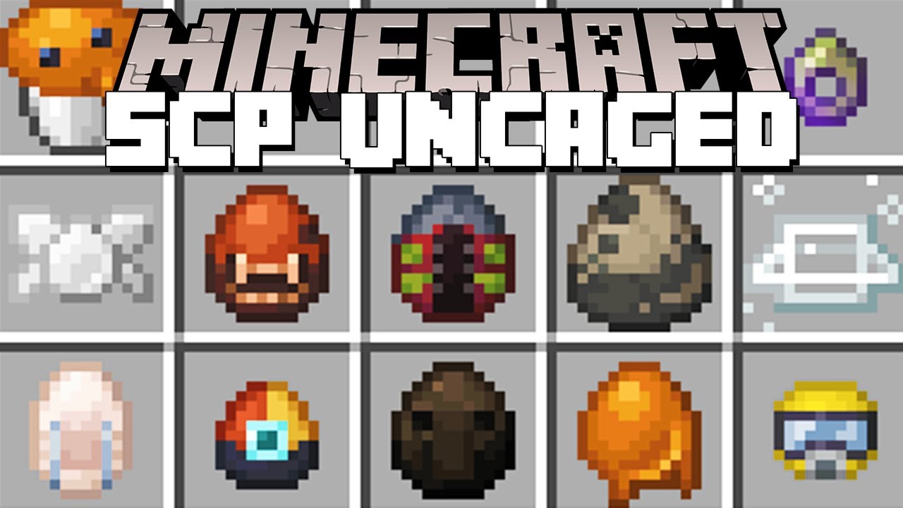Minecraft SCP UNCAGED MOD / SCP MOBS MOD! (Minecraft Mods)