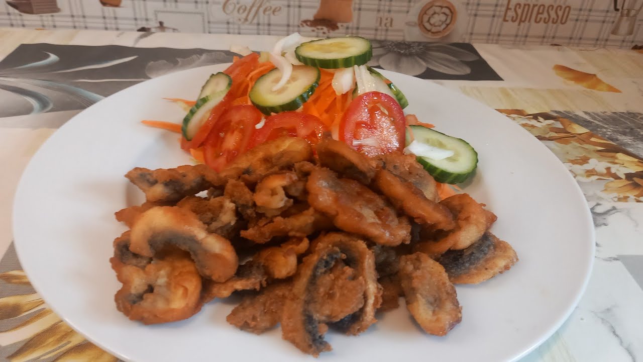 HOW TO MAKE THE BEST MUSHROOMS FRIES RECIPE #mushroom