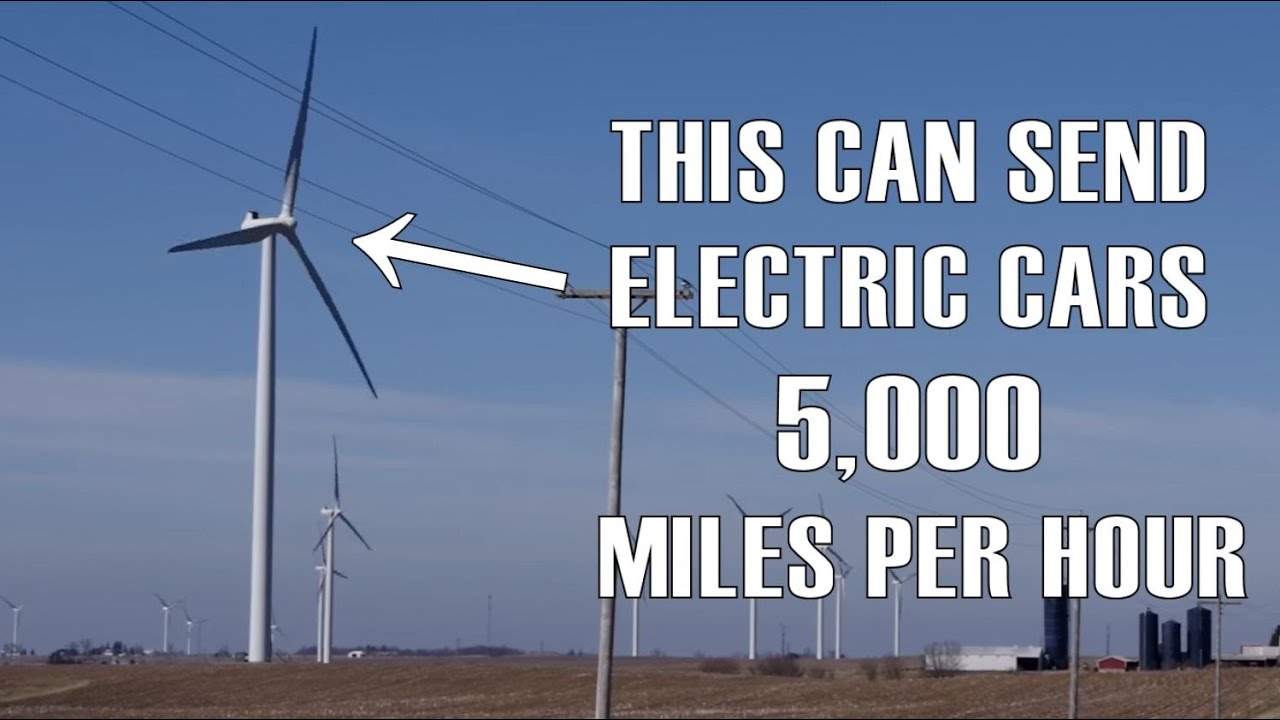 The Wind-Powered Car: Electric Vehicles and Wind Turbines