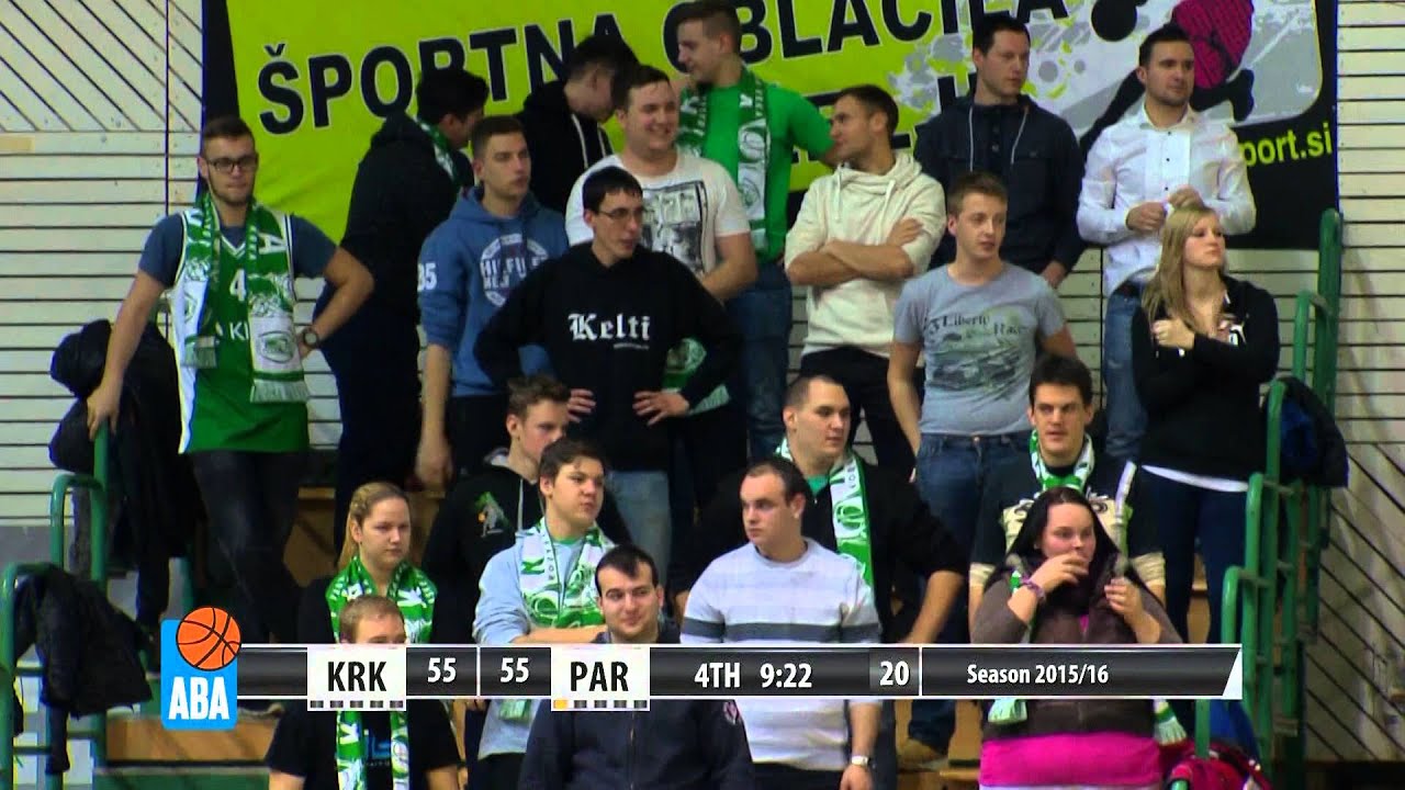 ABA Liga 2015/16 highlights: Krka - Partizan NIS R20 (16.1.2016)