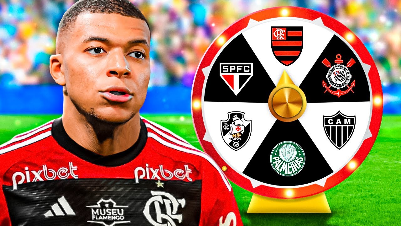 MBAPPÉ, mas a ROLETA decide sua CARREIRA *NO BRASIL* 🇧🇷