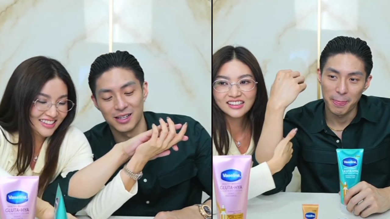Sungguh janggal... 😂 ekspresi muka papio saat di pakaiin serum lotion sama mamio 😍