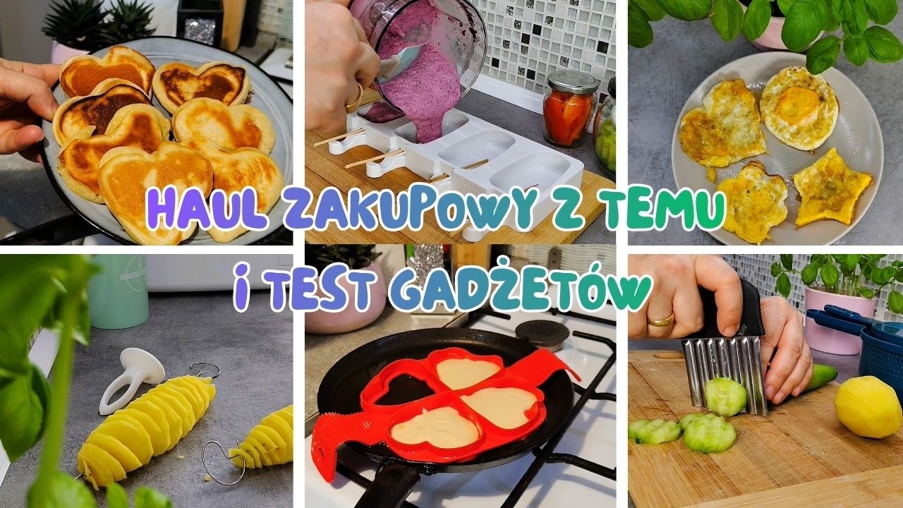 🛒Haul zakupowy z TEMU i test gadżetów – akcesoria kuchenne, łazienkowe i nie tylko!”