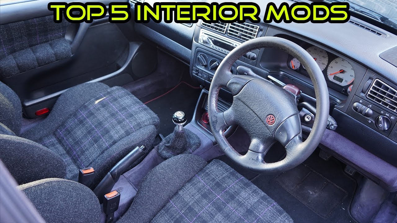 ТОП-5 ЛУЧШИХ МОДОВ ИНТЕРЬЕРА ДЛЯ MK3 GOLFS