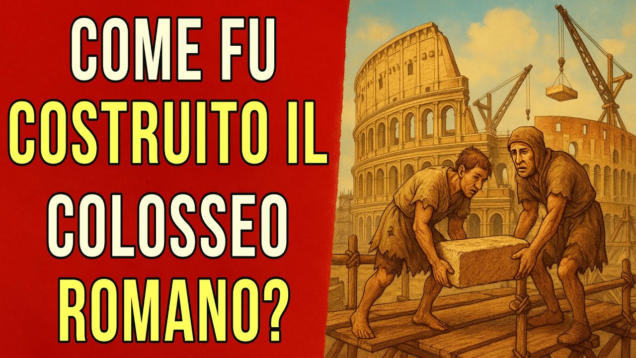 Come fu costruito il Colosseo romano?