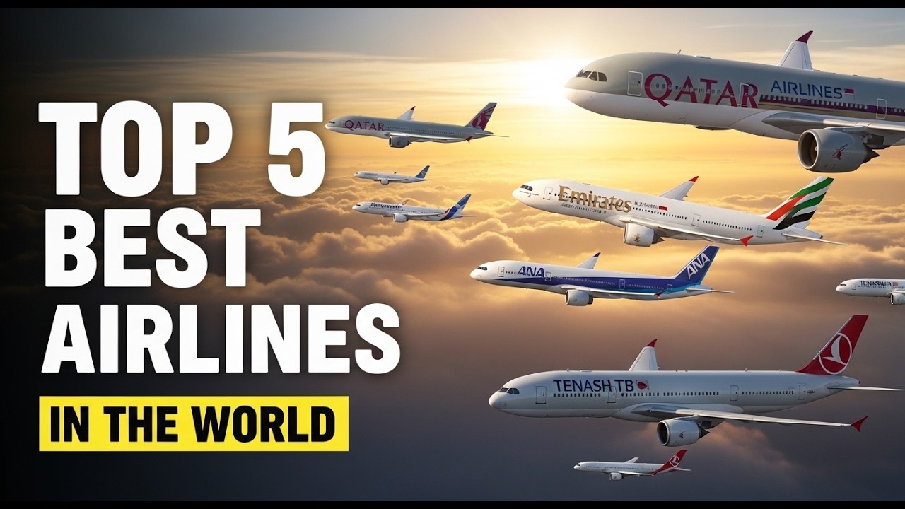 TOP 5 BEST AIRLINES IN THE WORLD