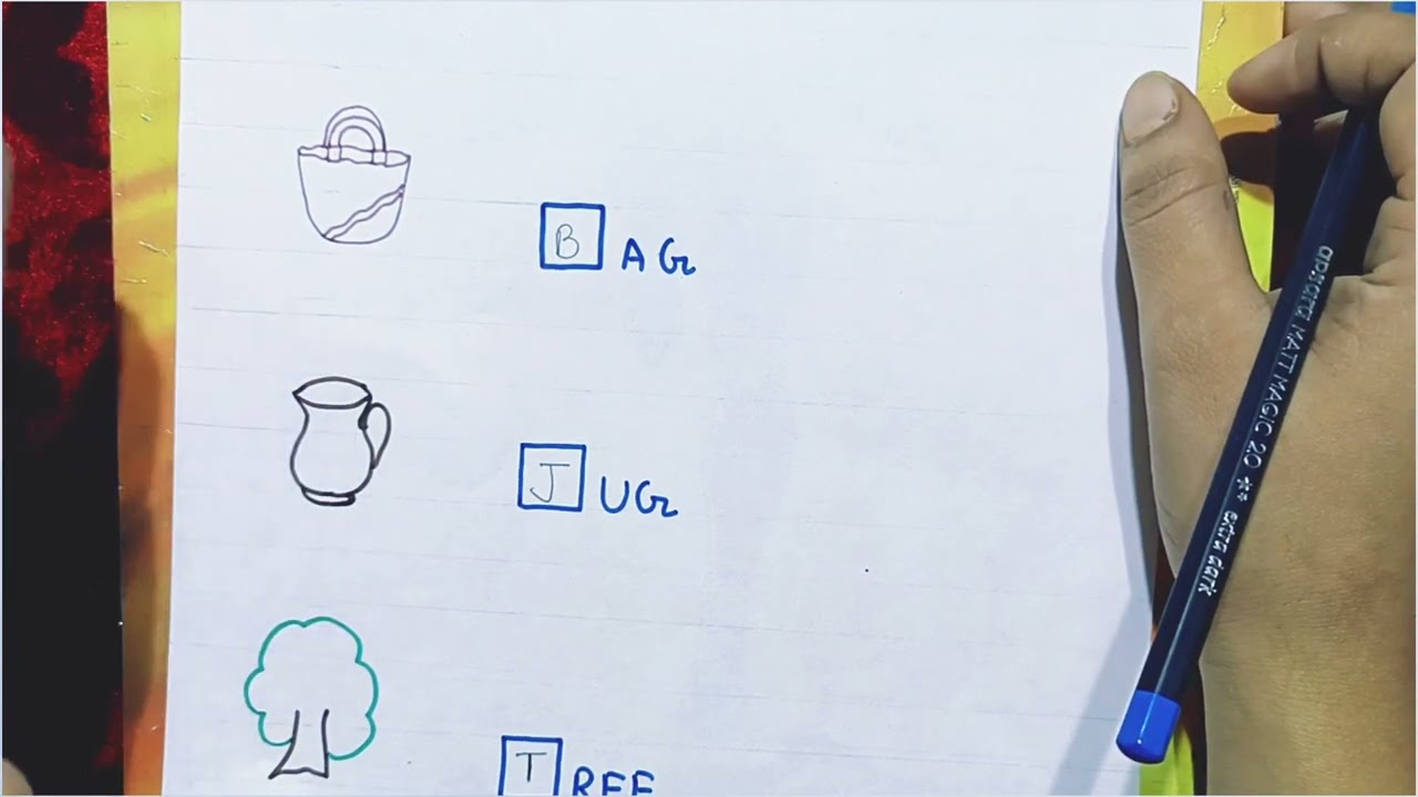 Lkg Half Yearly Exam English Paper || Half Yearly Exam Paper for Lkg ||