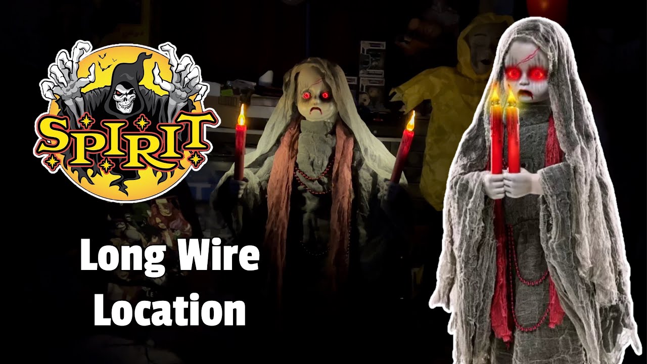 Unboxing Spirit Halloween's Grave Watcher (long wire Location)